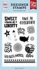 Sweet Land Of Liberty Stamp Set - Echo Park