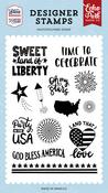 Sweet Land Of Liberty Stamp Set - Echo Park - PRE ORDER