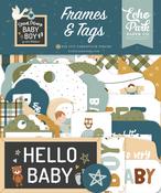 Special Delivery Baby Boy Frames & Tags - Echo Park