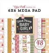 Special Delivery Baby Girl Cardmakers 6x6 Mega Pad - Echo Park