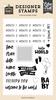 Baby Stats Stamp Set - Special Delivery Baby - Echo Park