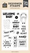 Baby Blocks Stamp Set - Special Delivery Baby - Echo Park