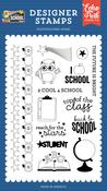 Top Of The Class Stamp Set - Off To School - Echo Park - PRE ORDER
