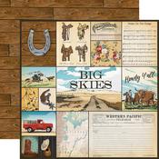 Mutli Journaling Cards Paper - Cowboys - Carta Bella - PRE ORDER