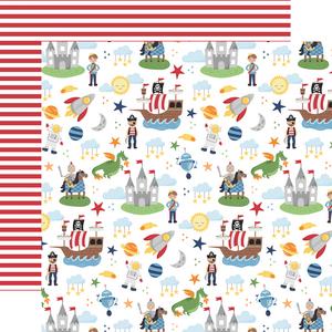 Dreaming Of Adventure Paper - My Little Boy - Echo Park