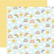 Sunshine And Rainbows Paper - My Little Girl - Echo Park