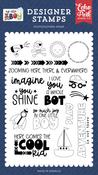 Zooming Here And There Stamp Set - My Little Boy - Echo Park
