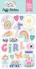 My Little Girl Puffy Stickers - Echo Park
