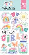 My Little Girl Puffy Stickers - Echo Park