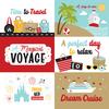 Journaling 6x4 Cards Paper - A Magical Voyage - Echo Park