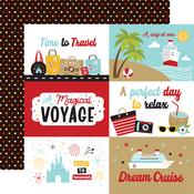 Journaling 6x4 Cards Paper - A Magical Voyage - Echo Park