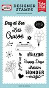 Day At Sea Stamp Set - A Magical Voyage - Echo Park - PRE ORDER