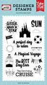 Let's Go Cruise Stamp Set - A Magical Voyage - Echo Park - PRE ORDER