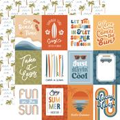 Journaling 3x4 Cards Paper - Summer Vibes - Echo Park