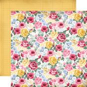 Vintage Floral Paper - Bloom - Carta Bella