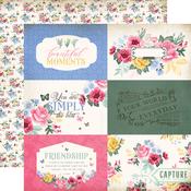 Journaling 6x4 Cards Paper - Bloom - Carta Bella