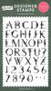 Floral Alphabet Stamp Set - Bloom - Carta Bella