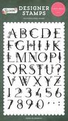 Floral Alphabet Stamp Set - Bloom - Carta Bella - PRE ORDER