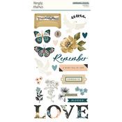 Remember 6x12 Chipboard Stickers - Simple Stories