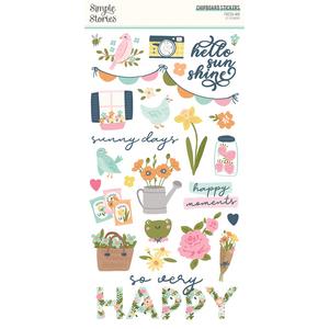 Fresh Air 6x12 Chipboard - Simple Stories