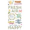Fresh Air Foam Stickers - Simple Stories