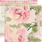 Bloom Brightly Paper - Simple Vintage Spring Garden - Simple Stories