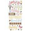 Simple Vintage Spring Garden Foam Stickers - Simple Stories