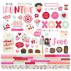 Valentine's Day Cardstock Stickers - Simple Stories