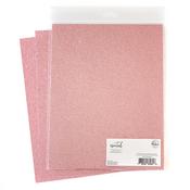 Blush Essentials Glitter Cardstock - Pinkfresh Studio