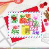 Print & Script With Love Die - Waffle Flower Crafts