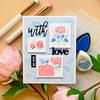 Subsentiments Love Diecut Stickers - Waffle Flower Crafts