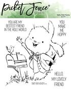 Hello, Peter Bunny Stamps - Picket Fence Studios