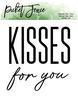 Kisses for You Word Die Set - Picket fence Studios