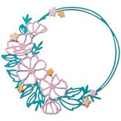 Floral Round Thinlits - Sizzix