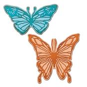 Vault Scribbly Butterfly Thinlits by Tim Holtz - Sizzix