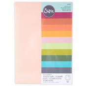 Eclectic, 10 Colors - Sizzix Surfacez Cardstock Pack 8"X11.5" 60/Pkg