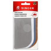 - SINGER Iron-On Light Twill Patches 5"X5" 5/Pkg