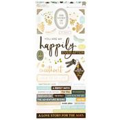 A Perfect Match Gold Foil Icons - American Crafts