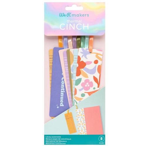 We R Makers • Thermal Cinch Bookmarks Library 8pieces