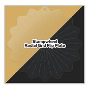 Stampwheel - Radial Grid Flip Plate - Altenew