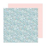 Blues Paper - Sunny Blooms - Pebbles Inc.