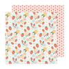 Strawberry Paper - Sunny Blooms - Pebbles Inc.
