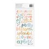 Sunny Blooms Phrase Foam Thickers - Pebbles Inc.