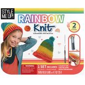 SpiceBox Style Me Up Deluxe Rainbow Knit Kit
