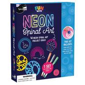 SpiceBox Fun With Neon Spiral Art Kit