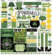 Irish Kiss 12x12 Sticker Sheet - Reminisce
