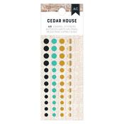 Cedar House Enamel Dots - American Crafts