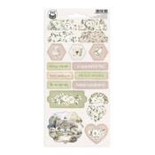 Love And Lace Chipboard Stickers Set 3 - P13