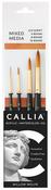 Script and Rounds - Willow Wolfe Callia Artist Mixed Media Basic Brush Set