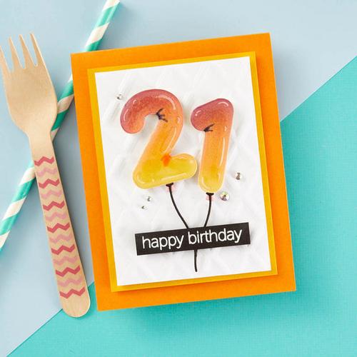 arriettycraft Sentiment Words Clear Stamps Happy Birthday Mother's Father's  Day Anniversary Silicone Stamps for Card Making Decoration and DIY  Scrapbooking : : Home & Kitchen